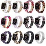 Gehäuse-Set aus bedrucktem Polycarbonat-Harz für Apple Watch Series 6/5/4/SE (44 mm), Apple Watch Series 6/5/4/SE (40 mm), Apple Watch Series 9/8/7 (45 mm) und Apple Watch Series 9/8/7 (41 mm)