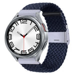 Nylon-geflochtenes Uhrenarmband mit Metallschnalle, für Samsung Galaxy Watch 6 / 6 Classic