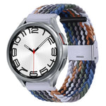 Nylon-geflochtenes Uhrenarmband mit Metallschnalle, für Samsung Galaxy Watch 6 / 6 Classic