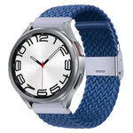 Nylon-geflochtenes Uhrenarmband mit Metallschnalle, für Samsung Galaxy Watch 6 / 6 Classic