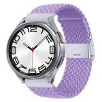 Nylon-geflochtenes Uhrenarmband mit Metallschnalle, für Samsung Galaxy Watch 6 / 6 Classic