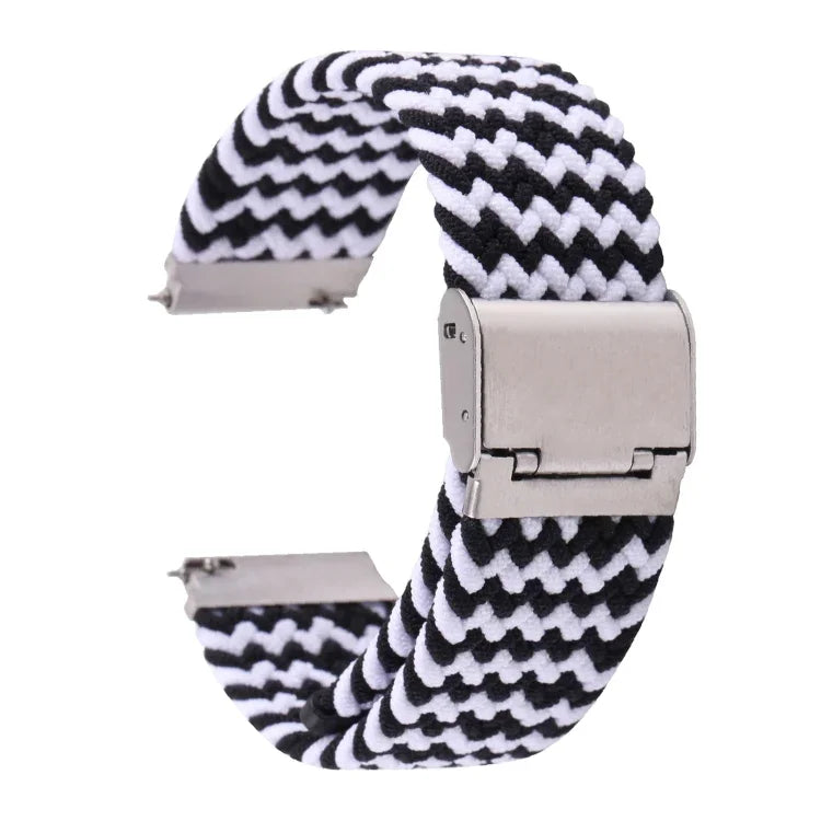 Nylon-geflochtenes Uhrenarmband mit Metallschnalle, für Samsung Galaxy Watch 6 / 6 Classic