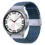 Nylon-geflochtenes Uhrenarmband mit Metallschnalle, für Samsung Galaxy Watch 6 / 6 Classic