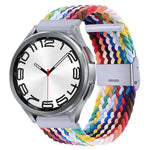 Nylon-geflochtenes Uhrenarmband mit Metallschnalle, für Samsung Galaxy Watch 6 / 6 Classic