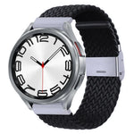 Nylon-geflochtenes Uhrenarmband mit Metallschnalle, für Samsung Galaxy Watch 6 / 6 Classic