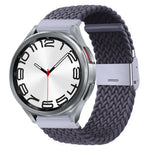 Nylon-geflochtenes Uhrenarmband mit Metallschnalle, für Samsung Galaxy Watch 6 / 6 Classic