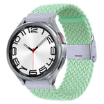 Nylon-geflochtenes Uhrenarmband mit Metallschnalle, für Samsung Galaxy Watch 6 / 6 Classic