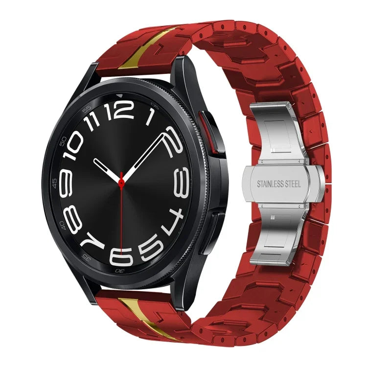 Uhrenarmband aus Edelstahl, für Samsung Galaxy Watch 6 / 6 Classic