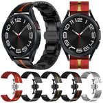 Uhrenarmband aus Edelstahl, für Samsung Galaxy Watch 6 / 6 Classic