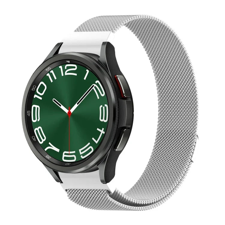 Milan Magnetisches Metall-Uhrenarmband, für Samsung Galaxy Watch 6 / 6 Classic