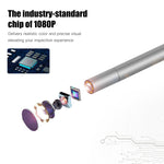 P40 3,9mm Rotes HD Wasserdichtes tragbares integriertes handgehaltenes vertikales Bildschirm-Industrieendoskop, 2m, 5m, 10m