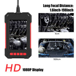 P40 3,9mm Rotes HD Wasserdichtes tragbares integriertes handgehaltenes vertikales Bildschirm-Industrieendoskop, 2m, 5m, 10m
