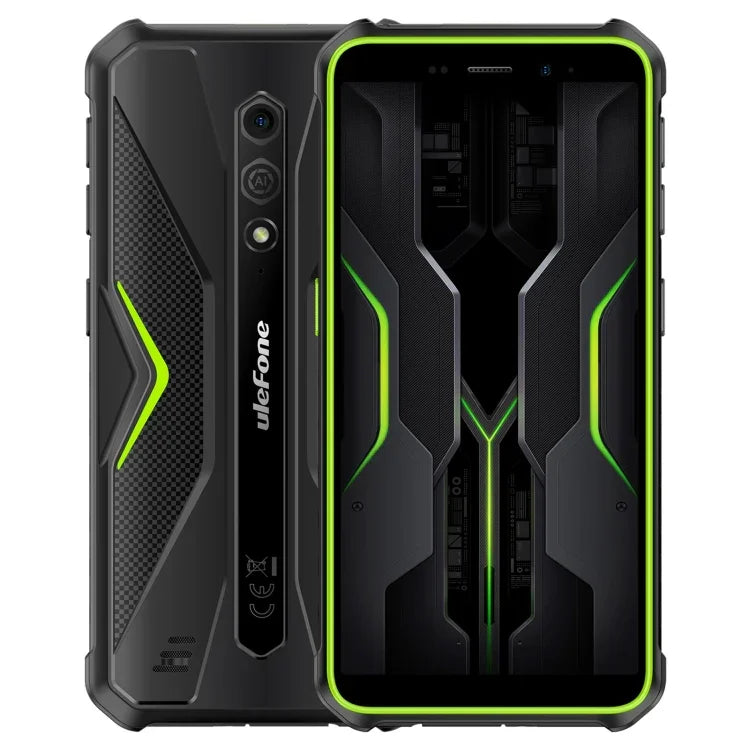 Ulefone Armor X12 Pro, robustes Smartphone (IP68/IP69K), 5,45 Zoll, Android 15, MediaTek Helio G36 Octa-Core-Prozessor, Netzwerk: 4G, NFC, 4 GB + 64 GB