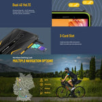 Ulefone Armor X12 Pro, robustes Smartphone (IP68/IP69K), 5,45 Zoll, Android 15, MediaTek Helio G36 Octa-Core-Prozessor, Netzwerk: 4G, NFC, 4 GB + 64 GB