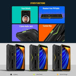 Ulefone Armor X12 Pro, robustes Smartphone (IP68/IP69K), 5,45 Zoll, Android 15, MediaTek Helio G36 Octa-Core-Prozessor, Netzwerk: 4G, NFC, 4 GB + 64 GB