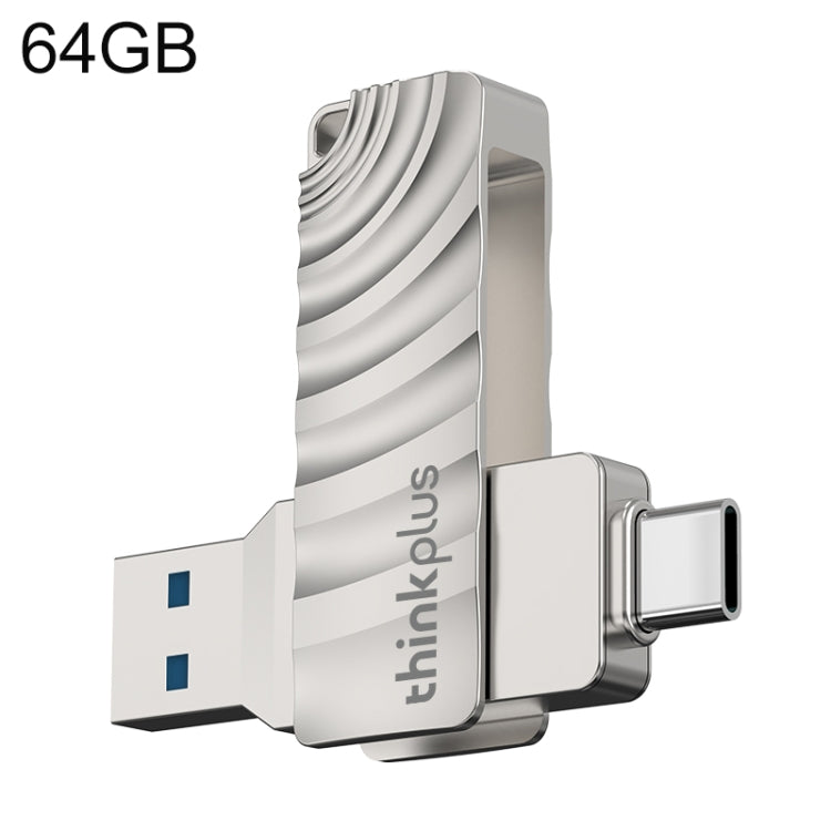 Lenovo Thinkplus MU232 USB 3.2 + USB-C / Typ-C Dual-Head Flash-Laufwerk, 64GB, 128GB, 256GB