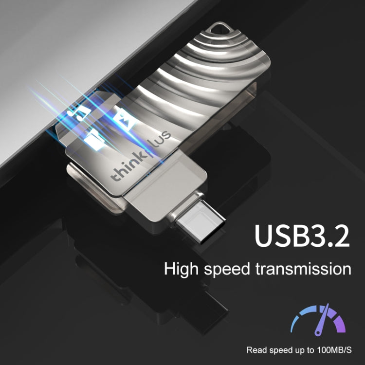 Lenovo Thinkplus MU232 USB 3.2 + USB-C / Typ-C Dual-Head Flash-Laufwerk, 64GB, 128GB, 256GB