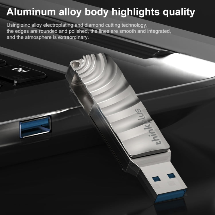 Lenovo Thinkplus MU232 USB 3.2 + USB-C / Typ-C Dual-Head Flash-Laufwerk, 64GB, 128GB, 256GB