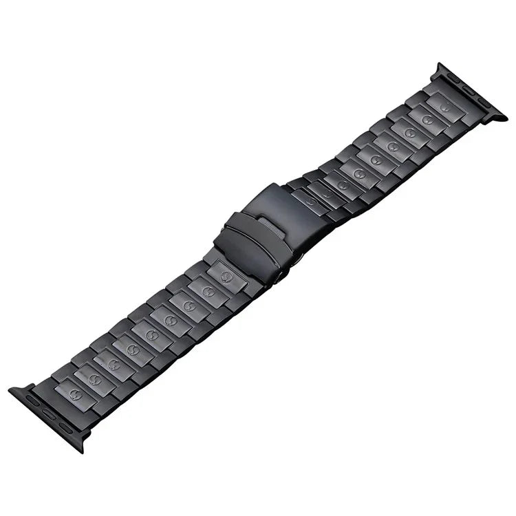 Sicherheitsverschluss Titanstahl Uhrenarmband, Für Apple Watch Series 5 44mm, Für Apple Watch Series 5 40mm, Für Apple Watch Series 4 44mm, Für Apple Watch 42mm, Für Apple Watch Series 4 40mm, Für Apple Watch Series 3 38mm, Für Apple Watch 38mm