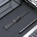 Sicherheitsverschluss Titanstahl Uhrenarmband, Für Apple Watch Series 5 44mm, Für Apple Watch Series 5 40mm, Für Apple Watch Series 4 44mm, Für Apple Watch 42mm, Für Apple Watch Series 4 40mm, Für Apple Watch Series 3 38mm, Für Apple Watch 38mm