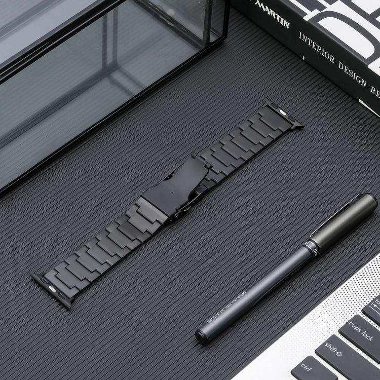 Sicherheitsverschluss Titanstahl Uhrenarmband, Für Apple Watch Series 5 44mm, Für Apple Watch Series 5 40mm, Für Apple Watch Series 4 44mm, Für Apple Watch 42mm, Für Apple Watch Series 4 40mm, Für Apple Watch Series 3 38mm, Für Apple Watch 38mm