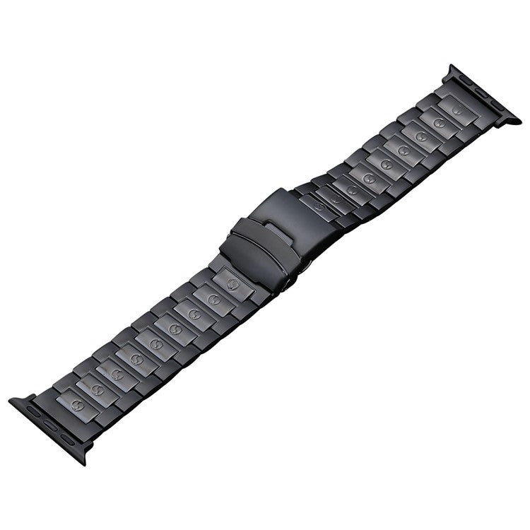 Sicherheitsverschluss Titanstahl Uhrenarmband, Für Apple Watch Series 5 44mm, Für Apple Watch Series 5 40mm, Für Apple Watch Series 4 44mm, Für Apple Watch 42mm, Für Apple Watch Series 4 40mm, Für Apple Watch Series 3 38mm, Für Apple Watch 38mm