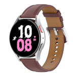 Ersatzarmband aus Leder für Samsung Galaxy Watch 6 / 6 Classic