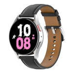 Ersatzarmband aus Leder für Samsung Galaxy Watch 6 / 6 Classic