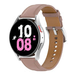 Ersatzarmband aus Leder für Samsung Galaxy Watch 6 / 6 Classic