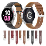 Ersatzarmband aus Leder für Samsung Galaxy Watch 6 / 6 Classic