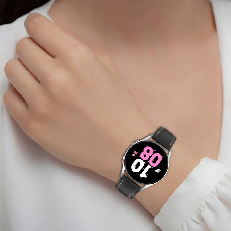 Ersatzarmband aus Leder für Samsung Galaxy Watch 6 / 6 Classic