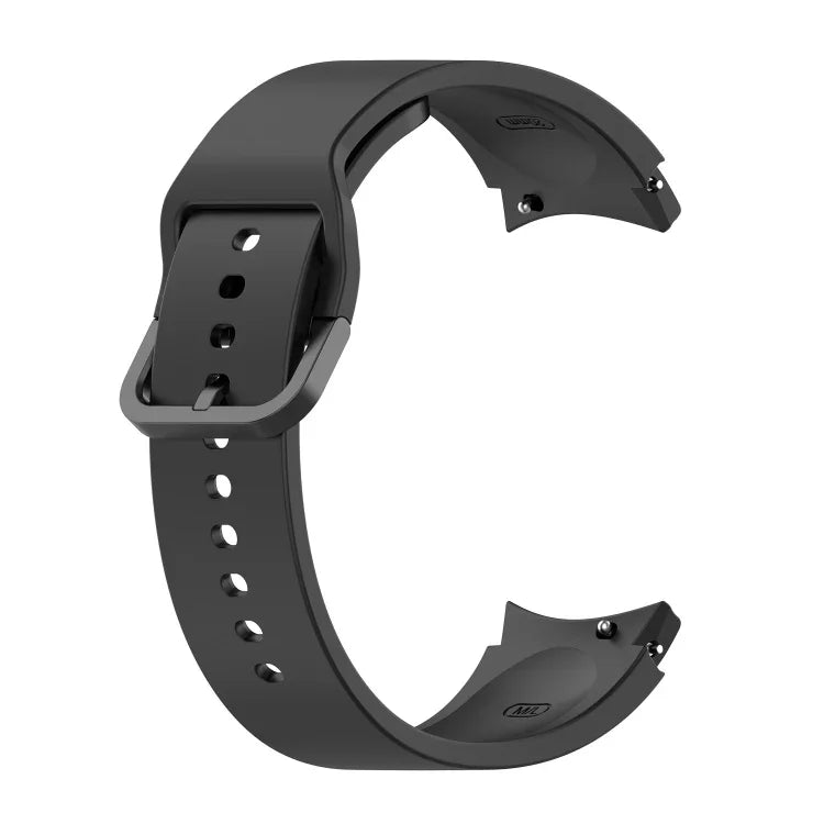 For Samsung Galaxy Watch 6 / 6 Classic Solid Color Buckle Silicone Watch Band, L Size, S Size
