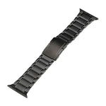 Five Beads Turtle Buckle Titanium Steel Watch Band, For Apple Watch Ultra 49mm, For Apple Watch SE 2023 44mm, For Apple Watch Ultra 2 49mm, For Apple Watch Series 9 45mm, For Apple Watch SE 2022 44mm, For Apple Watch Series 8 45mm, For Apple Watch SE 4...