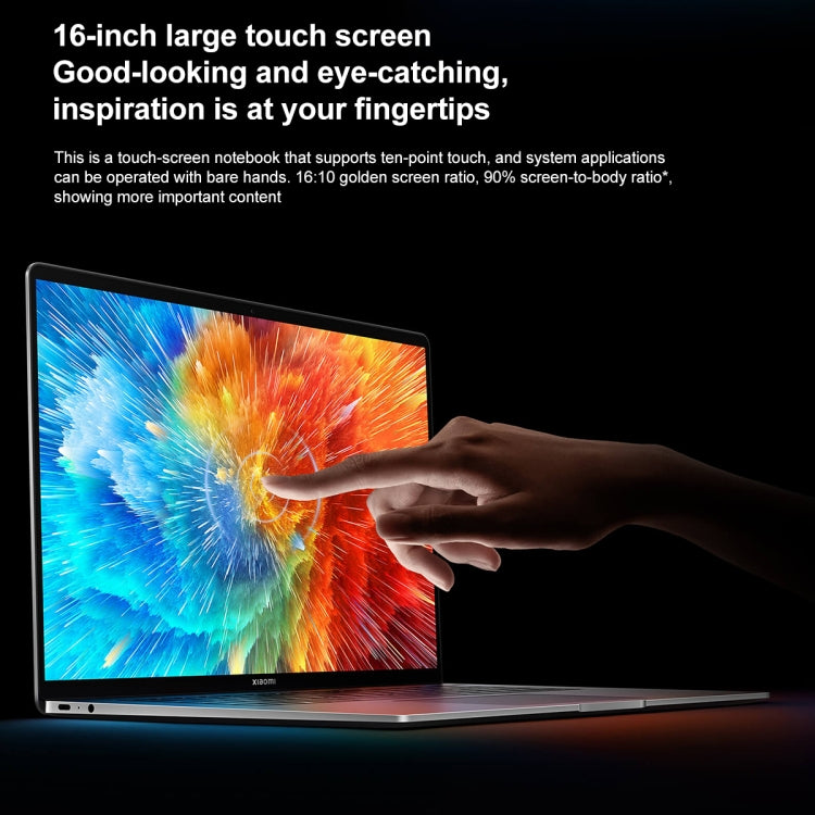 Xiaomi Book Pro 16 2022 Laptop, 16 Zoll Touchscreen Windows 11 Home Chinesische Version, Intel 12. Generation Core i7-1260P RTX2050 Dedizierte Grafik, i7-1260P RTX2050