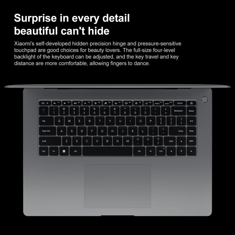 Xiaomi Book Pro 16 2022 Laptop, 16 Zoll Touchscreen Windows 11 Home Chinesische Version, Intel 12. Generation Core i7-1260P RTX2050 Dedizierte Grafik, i7-1260P RTX2050