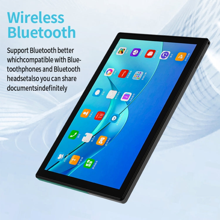 BDF P70 4G LTE Tablet-PC 10,1 Zoll, Android 12 MTK6762 Octa-Core, Dual-SIM-Unterstützung, EU-Stecker, 8 GB + 256 GB
