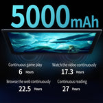 BDF P70 4G LTE Tablet-PC 10,1 Zoll, Android 12 MTK6762 Octa-Core, Dual-SIM-Unterstützung, EU-Stecker, 8 GB + 256 GB