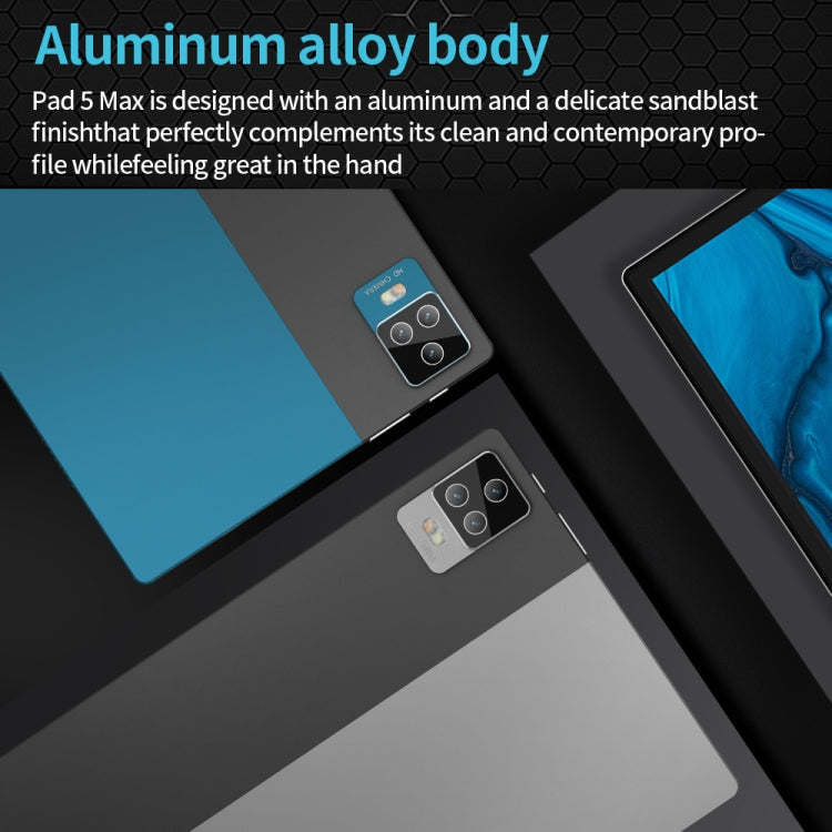 BDF P70 4G LTE Tablet-PC 10,1 Zoll, Android 12 MTK6762 Octa-Core, Dual-SIM-Unterstützung, EU-Stecker, 8 GB + 256 GB
