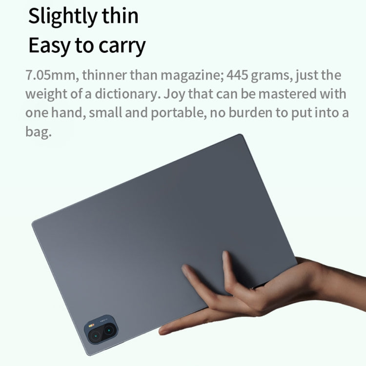 BDF P90 4G LTE Tablet PC 10,1 Zoll, Android 12 MTK6762 Octa Core, Dual-SIM-Unterstützung, EU-Stecker, 8GB+256GB