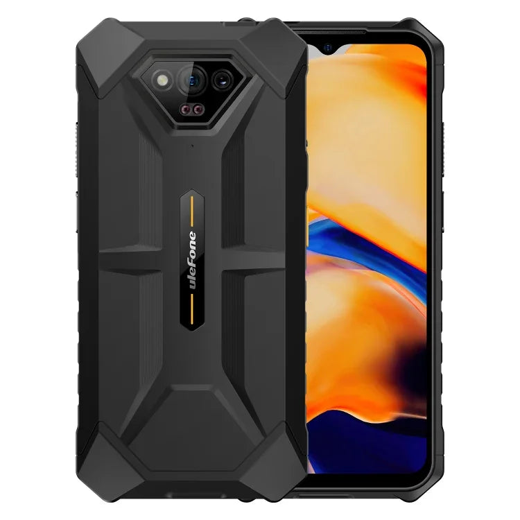 Ulefone Armor X13, robustes Smartphone (IP68/IP69K), 6,52 Zoll, Android 15, MediaTek Helio G36 Octa-Core-Prozessor, Netzwerk: 4G, NFC, OTG, 6 GB + 64 GB