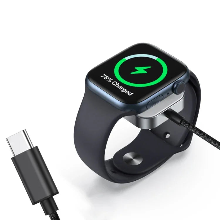 Magnetisches Ladegerät mit Apple Watch Typ-C-Anschluss, Typ-C
