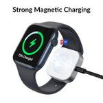 Magnetisches Ladegerät mit Apple Watch Typ-C-Anschluss, Typ-C