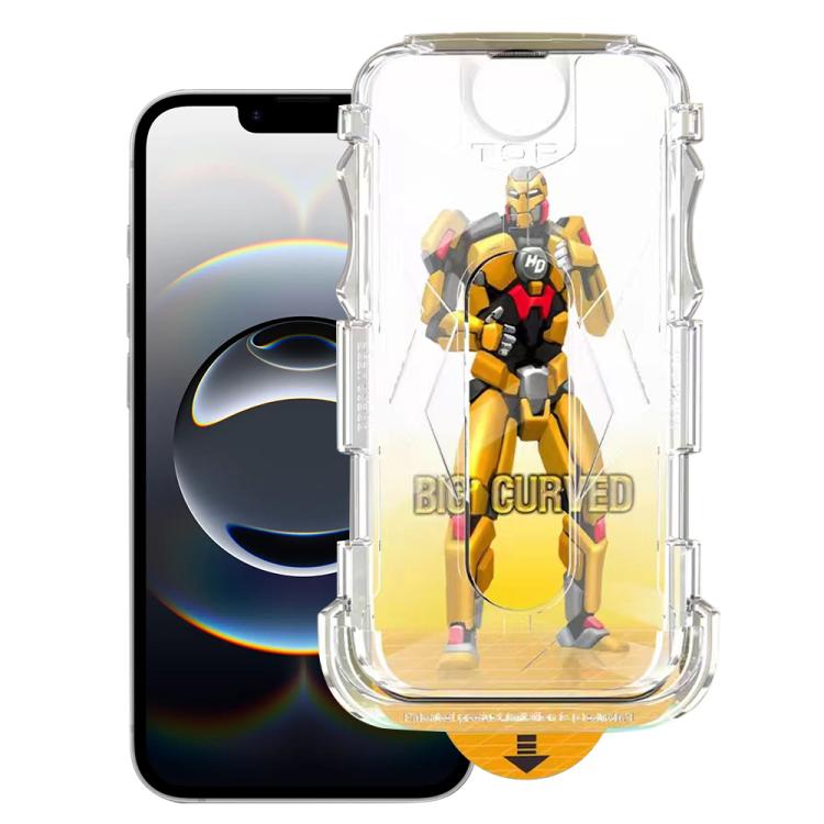 Einfach zu installierende staubdichte Panzerglasfolie, für iPhone 17e / 16e, für iPhone 17 Pro Max, für iPhone 17 Pro, für iPhone 17, für iPhone Air, für iPhone 16 Pro Max, für iPhone 16 Pro, für iPhone 16 Plus, für iPhone 16, für iPhone 15 Pro Max
