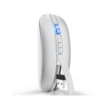 HXSJ M113 Dual-Mode Kabellose Maus mit 2,4 GHz und Bluetooth 5.1, 2400 DPI