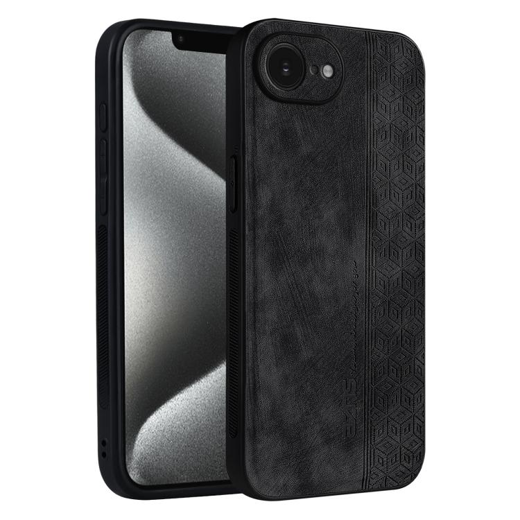 AZNS 3D Handyhülle mit geprägter Lederoptik, für iPhone 16e / 17e, für iPhone 17 Pro Max, für iPhone 17 Pro, für iPhone 17, für iPhone Air, für iPhone 16 Pro Max, für iPhone 16 Pro, für iPhone 16 Plus, für iPhone 16