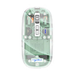HXSJ T900 Transparente magnetische kabellose Drei-Modi-Gaming-Maus