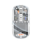 HXSJ T900 Transparente magnetische kabellose Drei-Modi-Gaming-Maus