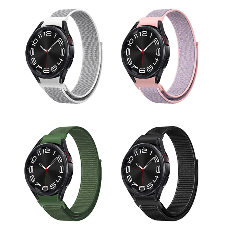Gewebtes Nylon Loop-Uhrenarmband, für Samsung Galaxy Watch 7 / 6
