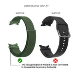 Gewebtes Nylon Loop-Uhrenarmband, für Samsung Galaxy Watch 7 / 6