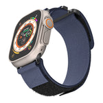 AW Nylon Zweiteiliges Uhrenarmband, für Apple Watch Series 7 41mm, für Apple Watch Series 7 45mm, für Apple Watch SE 40mm, für Apple Watch SE 44mm, für Apple Watch Series 6 40mm, für Apple Watch Series 6 44mm, für Apple Watch Series 5 44mm